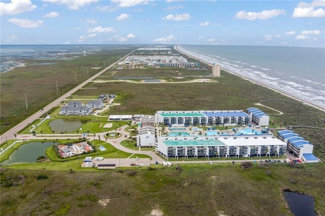 6317 State Highway 361 Unit 6203, Port Aransas, TX 78373 - drone / aerial view of a large body of water