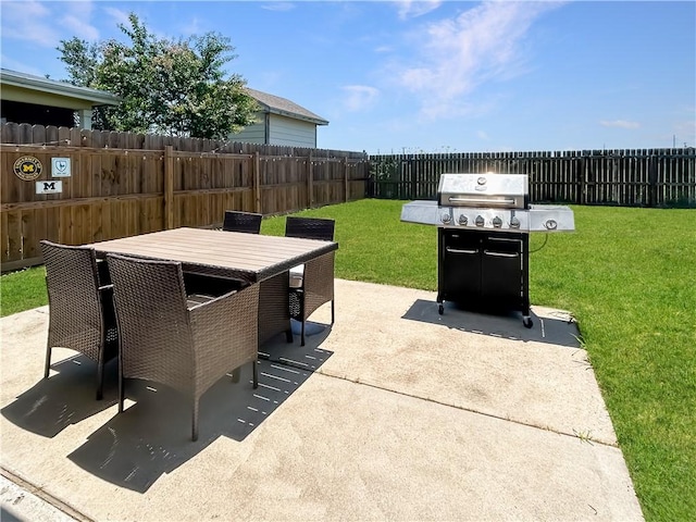 2418 Mystic Star Dr, Corpus Christi, TX 78414 - view of patio / terrace with outdoor dining space
