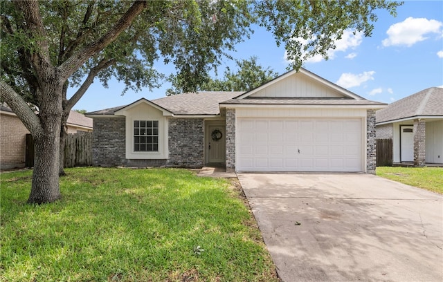 7926 Falcon Dr, Corpus Christi, TX 78414 - ranch-style home featuring a garage, driveway, and brick siding