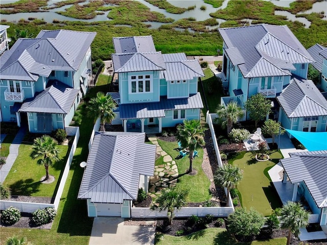 126 Reserve Ln, Rockport, TX 78382 - aerial perspective of suburban area