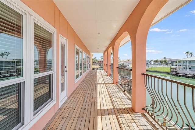 314 Bahia Mar Prt, Aransas, TX 78373 - balcony with a water view