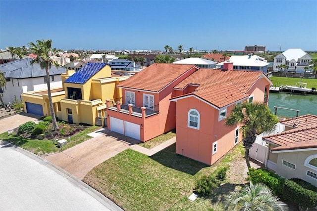 314 Bahia Mar Prt, Aransas, TX 78373 - drone / aerial view featuring a residential view