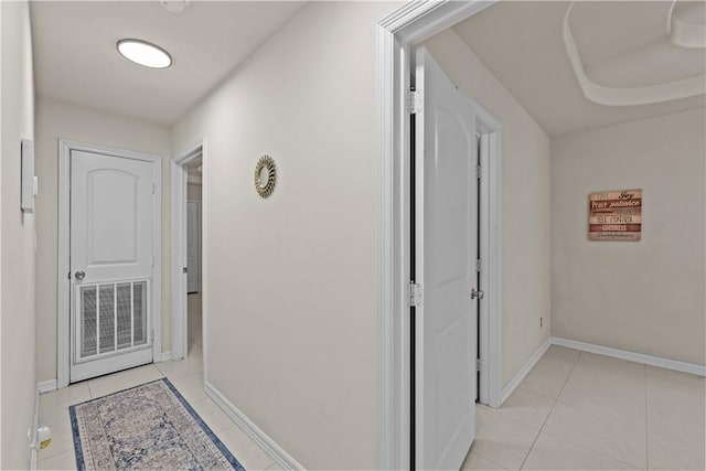 8230 Excalibur, Corpus Christi, TX 78414 - corridor with light tile patterned floors and baseboards