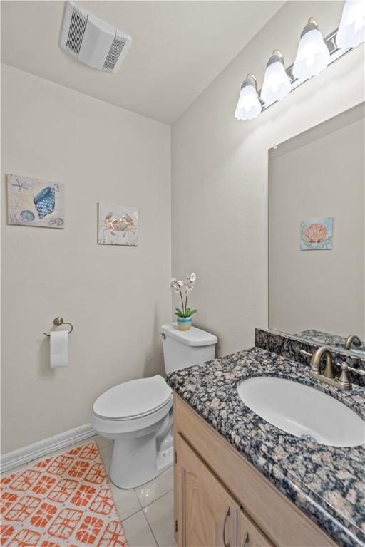 8230 Excalibur, Corpus Christi, TX 78414 - half bath featuring vanity and tile patterned flooring