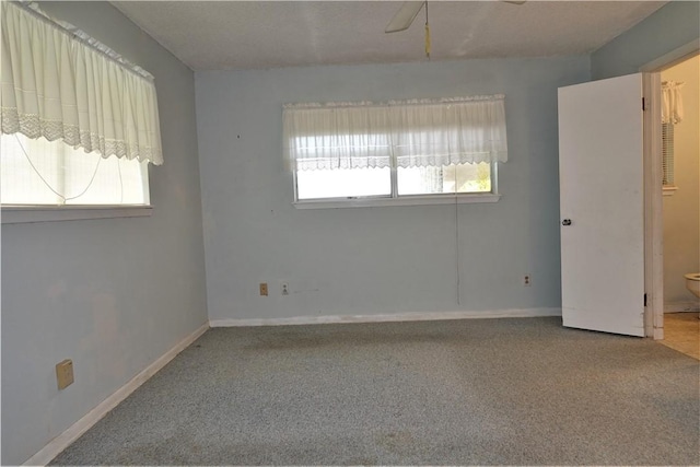 128 Granby Pl, Portland, TX 78374 - carpeted spare room featuring ceiling fan and baseboards