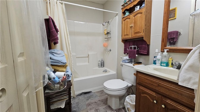 10200 Shane Dr, Corpus Christi, TX 78410 - bathroom featuring vanity and shower / bath combination with curtain