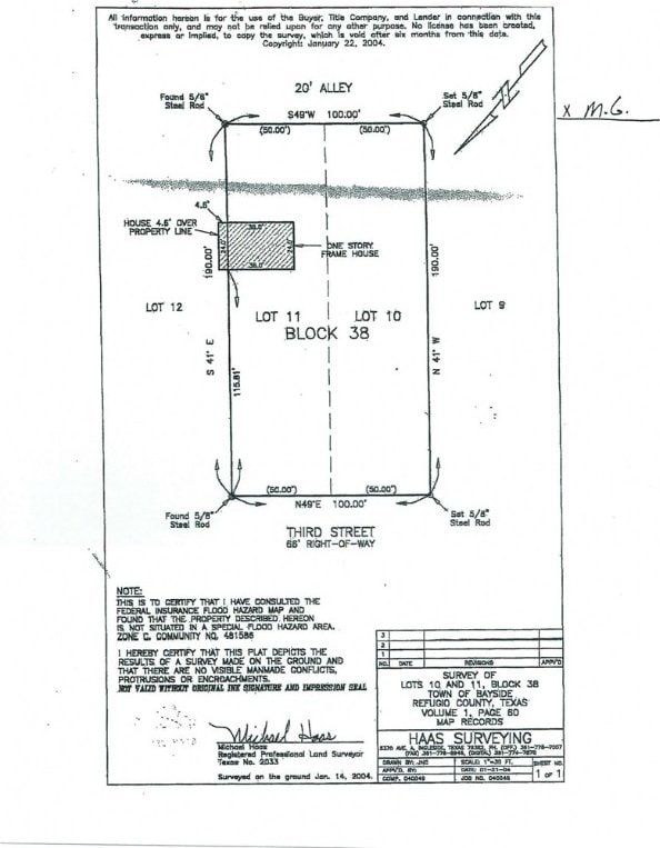 1406 Third St, Bayside, TX 78340