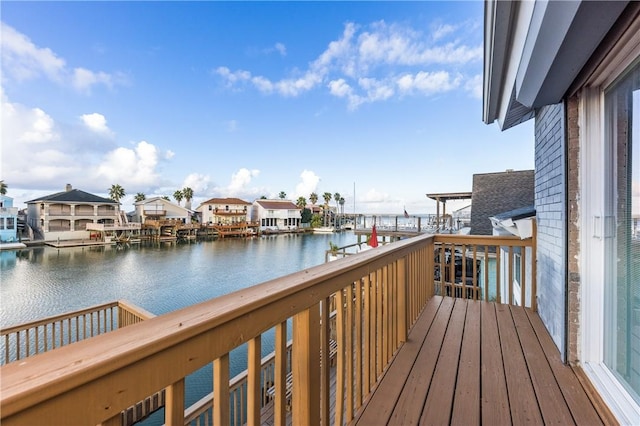 13731 Tajamar St, Corpus Christi, TX 78418 - deck with a water view