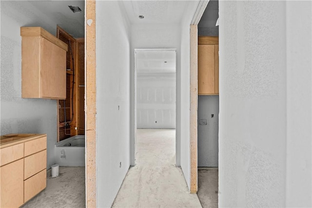 4018 Talbot Dr, Corpus Christi, TX 78414 - hall featuring concrete flooring