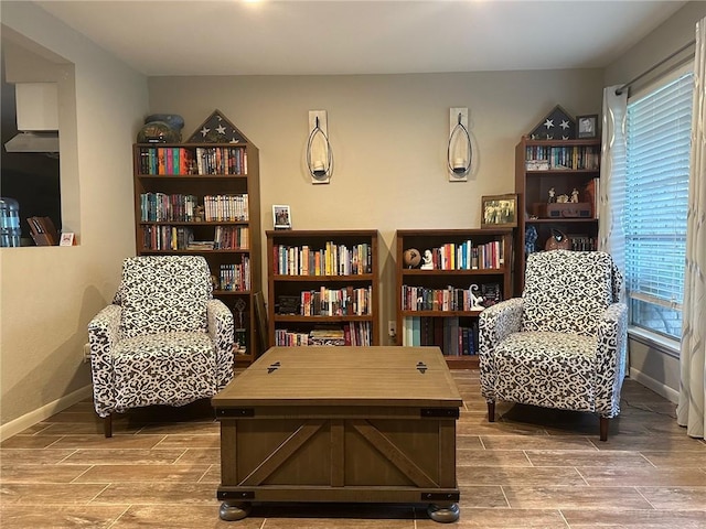 4117 Cork Dr, Corpus Christi, TX 78413 - living area with wood finish floors and plenty of natural light