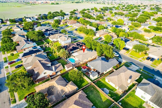 3105 Quebec Dr, Corpus Christi, TX 78414 - aerial perspective of suburban area