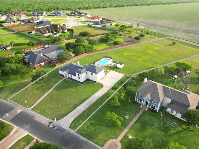 6041 King Trl, Corpus Christi, TX 78414 - aerial view of property and surrounding area featuring nearby suburban area