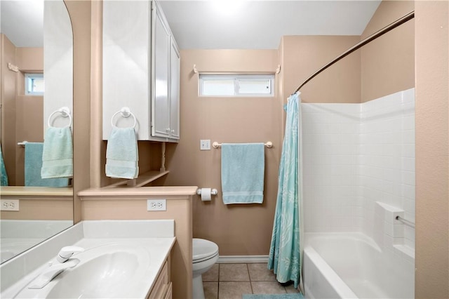 14106 Palo Seco Dr, Corpus Christi, TX 78418 - bathroom with a healthy amount of sunlight, tile patterned flooring, vanity, and toilet