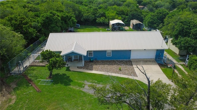 4625 Harney Rd, Corpus Christi, TX 78410 - aerial view of property and surrounding area with a forest