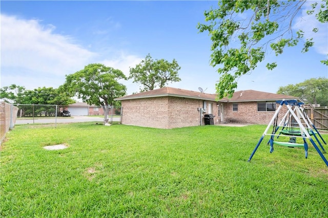 1729 Mermaid Dr, Corpus Christi, TX 78412 - view of yard featuring a playground
