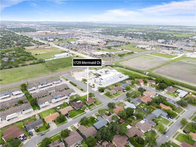 1729 Mermaid Dr, Corpus Christi, TX 78412 - aerial view of property and surrounding area