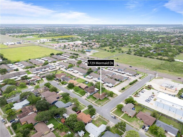 1729 Mermaid Dr, Corpus Christi, TX 78412 - aerial overview of property's location