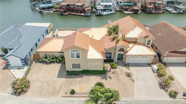15222 Isabella Ct, Corpus Christi, TX 78418 - aerial view of residential area with a nearby body of water