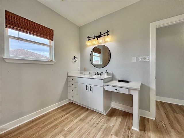 34 Virginia Hills Dr, Corpus Christi, TX 78414 - bathroom featuring wood finished floors and vanity