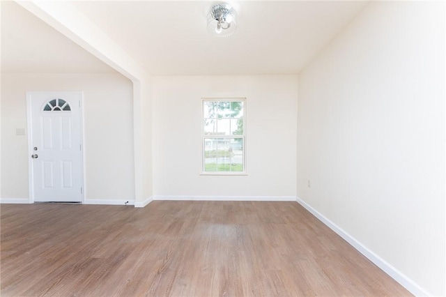 641 Caddo St, Corpus Christi, TX 78412 - unfurnished room with wood finished floors and baseboards