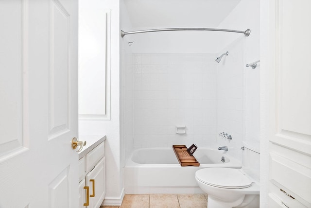 1400 Ocean Dr Unit 904-B, Corpus Christi, TX 78404 - bathroom with bathtub / shower combination and tile patterned floors