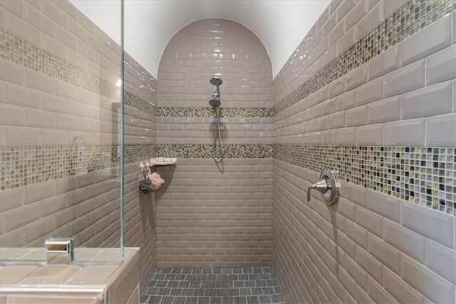1805 Bay Landing Dr, Portland, TX 78374 - full bath featuring tile walls and a tile shower