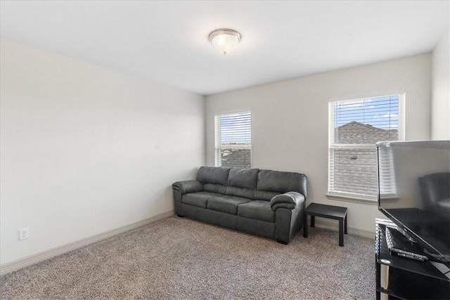 1805 Bay Landing Dr, Portland, TX 78374 - living area featuring carpet and baseboards
