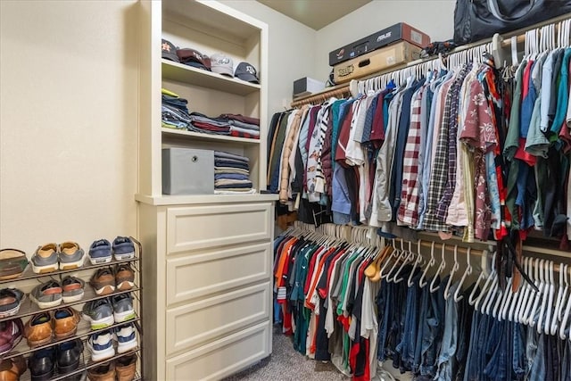 1805 Bay Landing Dr, Portland, TX 78374 - spacious closet with carpet floors
