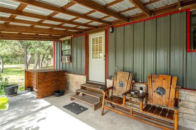 507 S Terry St, Rockport, TX 78382 - view of patio with entry steps