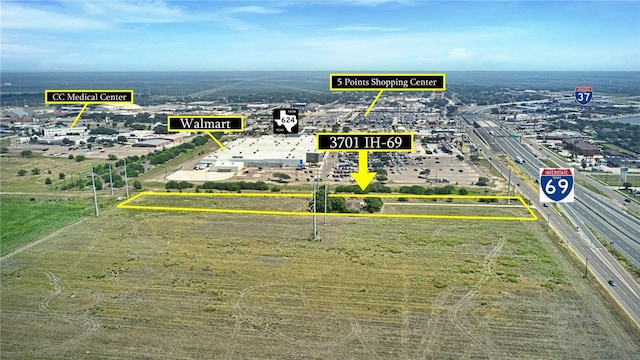 3701 Ih 69 Access Hwy, Corpus Christi, TX 78410 - aerial view of a highway