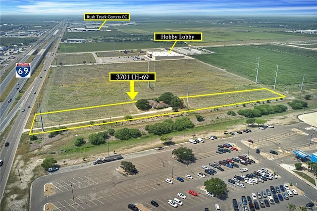 3701 Ih 69 Access Hwy, Corpus Christi, TX 78410 - aerial view of a main thoroughfare