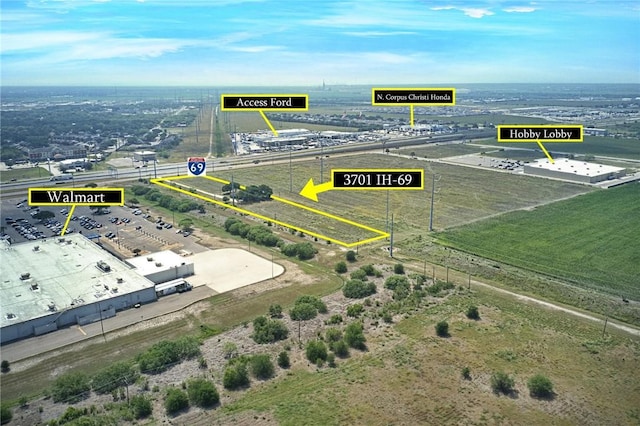 3701 Ih 69 Access Hwy, Corpus Christi, TX 78410 - bird's eye view of an industrial area