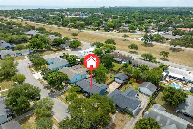 909 Cunningham St, Corpus Christi, TX 78411 - aerial view of residential area