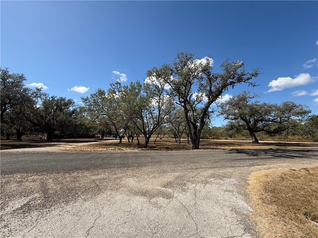 view of road featuring a rural view