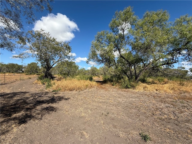 view of landscape featuring a rural view