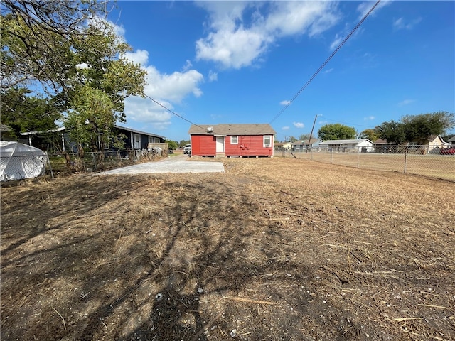 view of yard