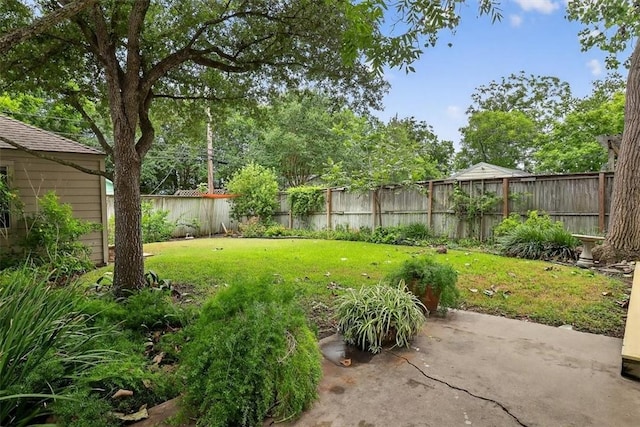 521 Del Mar Blvd, Corpus Christi, TX 78404 - fenced backyard with a patio