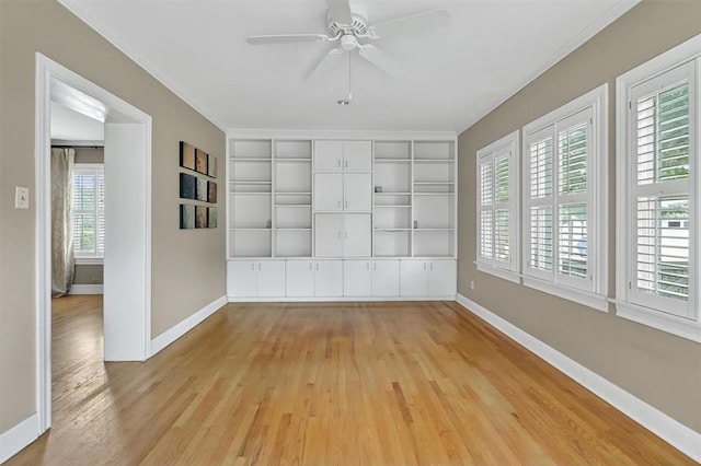 521 Del Mar Blvd, Corpus Christi, TX 78404 - spare room featuring light wood finished floors, healthy amount of natural light, and ceiling fan