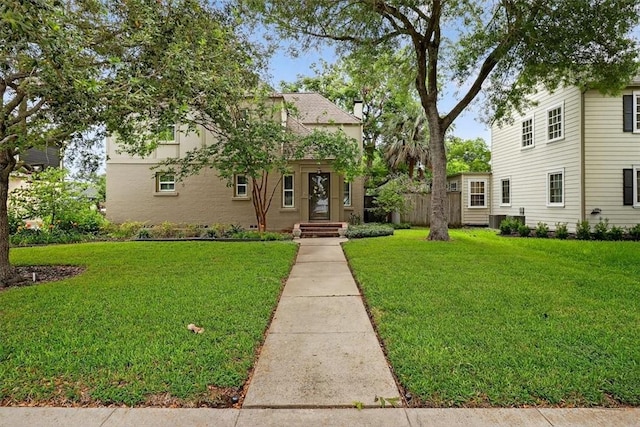 521 Del Mar Blvd, Corpus Christi, TX 78404 - view of front of property featuring a front lawn