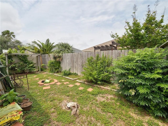 13838 Sea Horse Ave, Corpus Christi, TX 78418 - view of fenced backyard