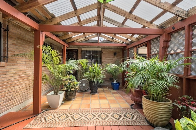 1317 Easthaven Dr, Corpus Christi, TX 78412 - view of patio featuring a pergola