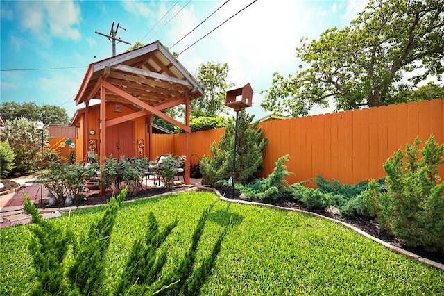 1317 Easthaven Dr, Corpus Christi, TX 78412 - view of yard