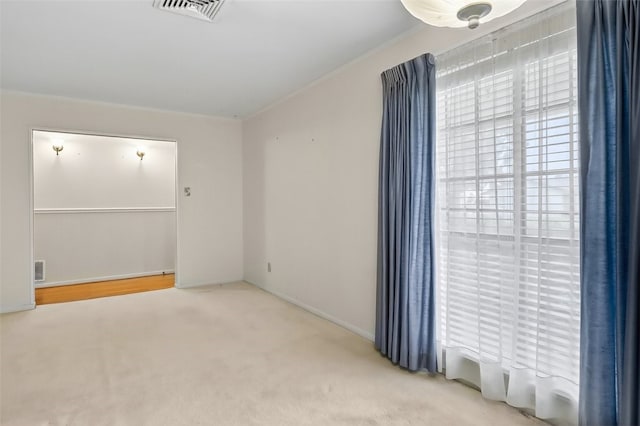 4634 Bonner Dr, Corpus Christi, TX 78411 - carpeted empty room featuring crown molding