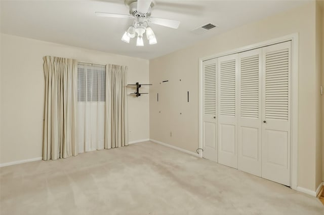4634 Bonner Dr, Corpus Christi, TX 78411 - unfurnished bedroom featuring carpet, a closet, and ceiling fan