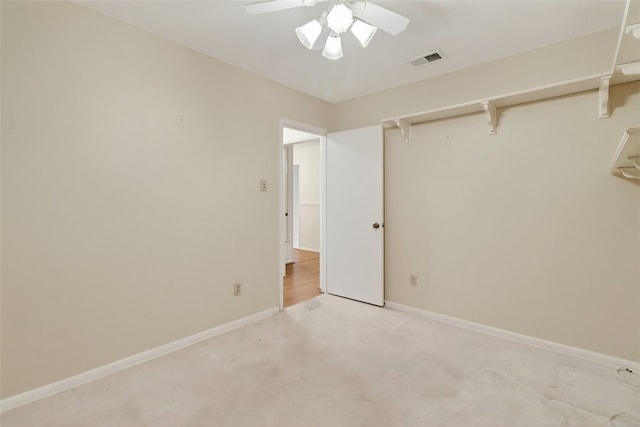 4634 Bonner Dr, Corpus Christi, TX 78411 - unfurnished bedroom featuring light carpet and ceiling fan