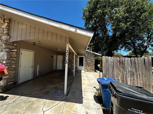 view of patio