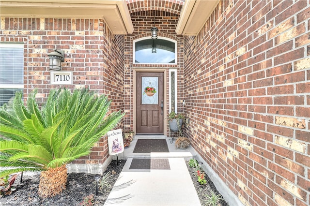 view of entrance to property