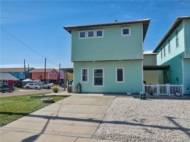 view of rear view of house