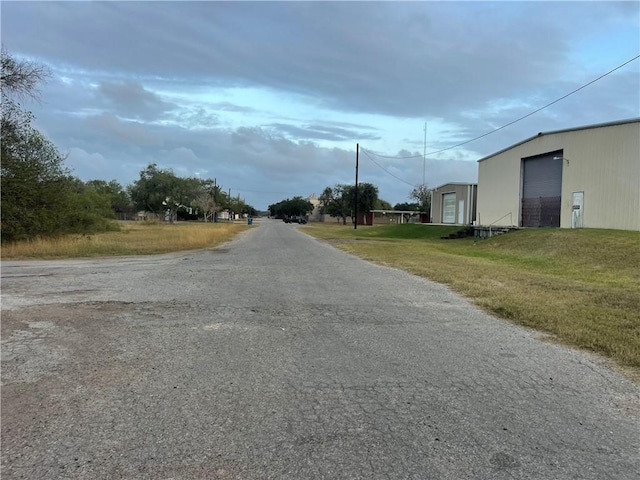 view of road