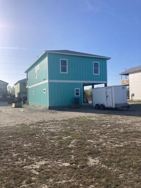 view of back of property